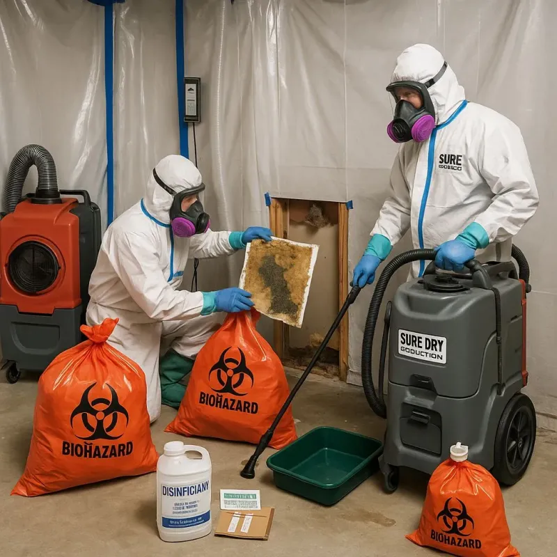 Contaminated Water Handling Protocols process in Saint Matthews, KY