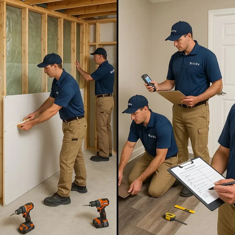 Repairs and Reconstruction process in Saint Matthews, KY
